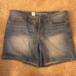 Mossimo Size 8 Shorts- Light Blue Denim